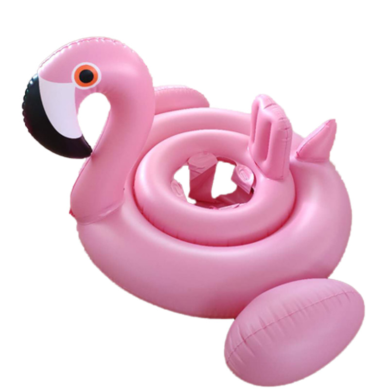 Opblaasbaar Flamingo-zitje voor baby Float